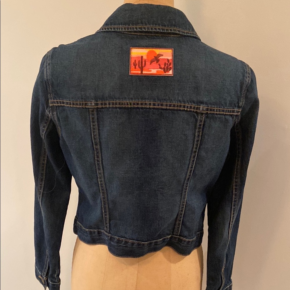 Clever Canyon embellished denim jacket